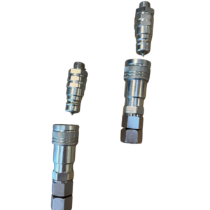 Paire de raccords hydrauliques push-pull complets