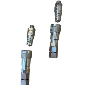 Paire de raccords hydrauliques push-pull complets