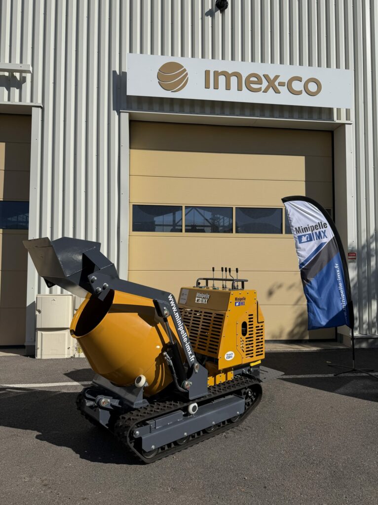 Bétonnière autochargeuse sur chenilles IMX 750_1